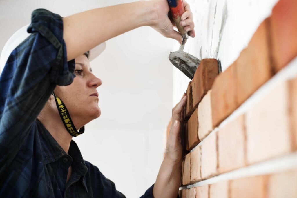 constructor construction repair plastering wall min