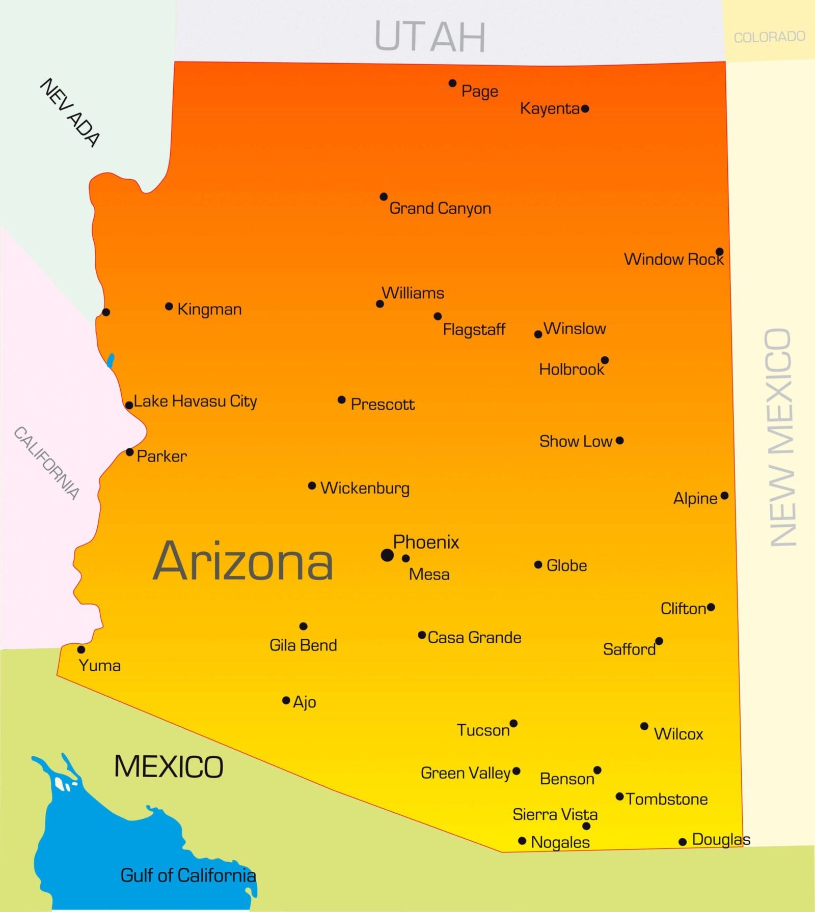 Areas We Cover for Construction Estimating in Arizona, US Prime Estimation
